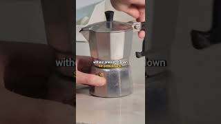 Best Moka Pot Coffee in 3 Steps ☕️✨️ [upl. by Maclean]