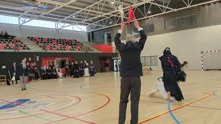 Campeonato de Aragón de Kendo 2024 FINAL  Rubén Borque vs Alex Alonso [upl. by Euqinaj]