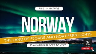 10 Amazing Places to Visit in Norway  Ultimate Travel Guide [upl. by Anawaj]