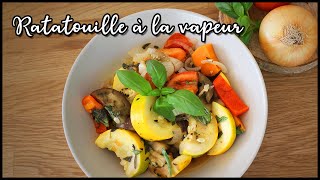 Comment faire une ratatouille à la vapeur [upl. by Lavine149]