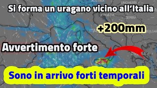 Meteo in Italia Linverno sta entrando e le temperature scenderanno domani domenica 1 inverno 2024 [upl. by Ehcnalb956]