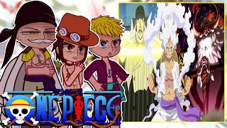 🌊 Whitebeard Pirates React to Luffys Gear 5  Joyboy  One piece  Gacha React  FULL PARTS  🌊 [upl. by Eilsil]