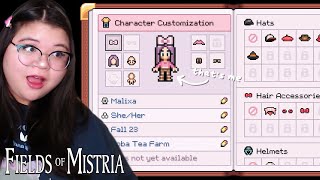 first time playing fields of mistria  fields of mistria [upl. by Cohdwell41]