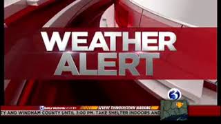 WFSB Weather Alert  Cut In 7122017 [upl. by Bellanca]