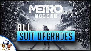 Metro Exodus  All Artyom Suit Upgrades amp Night Vision Goggles  Dressed For Success Trophy [upl. by Sherborne976]