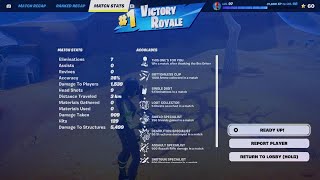 Ranked reload zb Solo Victory Royale Gameplay Fortnite chapter 2 remix [upl. by Winson]