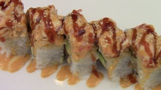 How To Make Volcano Roll Sushi [upl. by Neerahs708]