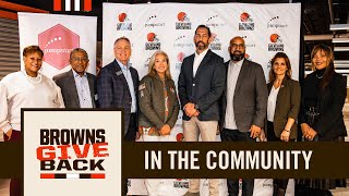 JumpStart program launches in Cleveland to support Black and Latino entrepreneurs  Cleveland Browns [upl. by Avril]