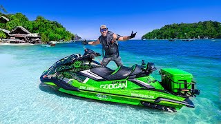 NEW SUPERCHARGED JETSKI WRAP REVEAL 200 Ride [upl. by Glarum]