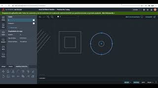 AutoCAD Online Uso del comando Desfase y Cuadros de Texto [upl. by Bekha542]