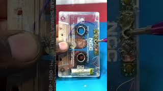 how to convert an old cassette player to bluetooth  parane kist pller ko balototh min tabadil karne [upl. by Amapuna]