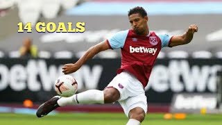 Sébastien Haller  All 14 goals for West Ham United FC [upl. by Ruffi]