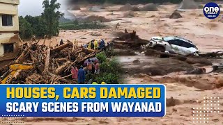 Kerala Wayanad Landslide Many Dead Over 400 Families Isolated  Watch the Scary Visuals [upl. by Jeconiah]