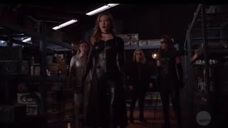 Arrow 7x18 The Canaries VS Foot Soldiers [upl. by Arym]