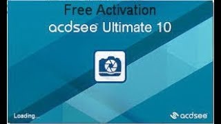 How to activate Acdsee Ultimate 10 for free [upl. by Acirat643]