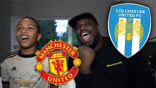 Manchester United vs Colchester United FIFA 20 Prediction [upl. by Atekihs529]