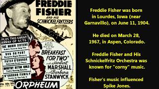 Freddie Fisher and His Schnickelfritz Orchestra quotWashboard Manquot influenced Spike Jones [upl. by Sterner789]