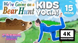 Were going on a Bear Hunt 🐻  A Cosmic Kids Yoga Adventure  4K UHD [upl. by Dick975]