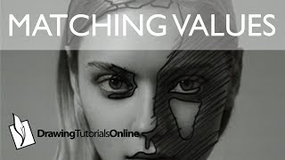 How To Draw A Portrait Likeness Through Matching Values [upl. by Irac580]