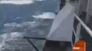 Cruise Ship Hit by 26 Ft Waves 2 Dead [upl. by Ellmyer]