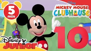 La Casa di Topolino  Conta fino a 10 con Topolino  Impara con Disney Junior [upl. by Remat]