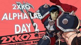 2XKO Alpha Lab  Day 2 [upl. by Kennard260]