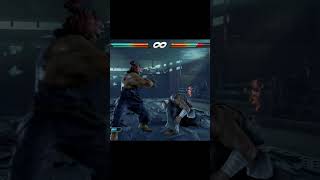 Heihachi vs Akuma tekken 7 shorts tekken7gameplay [upl. by Daugherty]