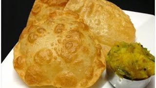 Perfect Poori  Puri and Potato Masala Kerala Style [upl. by Bethel939]