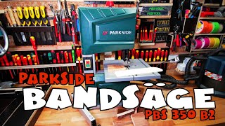 Das kann die neue Bandsäge PBS 350 B2 von LIDL  PARKSIDE® [upl. by Azaria346]