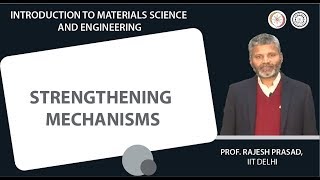 Strengthening mechanisms [upl. by Ilsel]