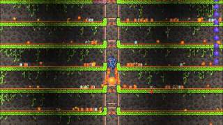 Terraria  Jungle Mob Grinder Easy Cobalt [upl. by Mall657]