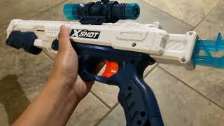 XShot Excel Hawk Eye Foam Dart Blaster Review [upl. by Ieppet68]