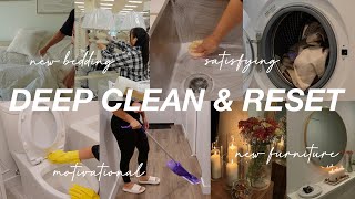 EXTREME DEEP CLEAN amp RESET ROUTINE 🧼 productive weekend cleaning motivation new fall decor [upl. by Naleag]