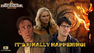 NATIONAL TREASURE 3  DIRECTOR CONFIRMS ORIGINAL CAST RETURNING [upl. by Risa]