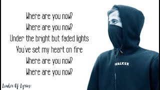 Alan Walker  FADED Lyrics [upl. by Kcinemod735]