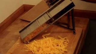 Mandoline Slicer how to Julienne Butternut Squash [upl. by Holli]