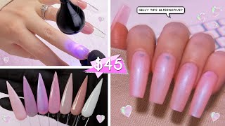 DIY GEL X NAILS AT HOME ON A BUDGET  The Beauty Vault [upl. by Donata]