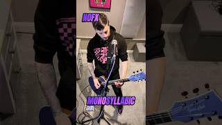 NOFX  Monosyllabic Girl  cover by James Pendle featuring Alessandro Vitiello on the drums 🤘🤘 [upl. by Machutte46]