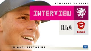 INTERVIEW Migael Pretorius reflects on crazy 20 wicket day [upl. by Wolpert983]