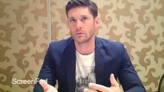 Jensen Ackles  Supernatural ComicCon 2014 Press Room [upl. by Narmak]