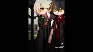 flirting13drarry gacha🌶️🌶️❤️💚gacha dracoxharry drarrygachalife gachameme harrypotter [upl. by Laux]