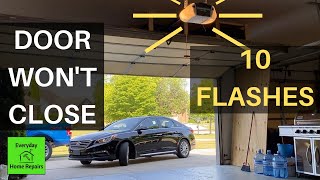 Garage Door Safety Sensors Troubleshooting  Complete 3 Step Guide [upl. by Ardelis]