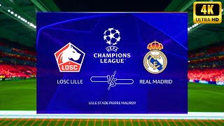 Lille  Real Madrid  UEFA Şampiyonlar Ligi 2 hafta [upl. by Ydne42]