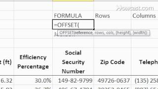 Whats the Offset Function  Microsoft Excel [upl. by Ahsiaa]