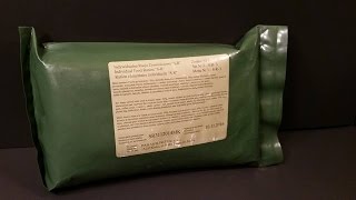 2014 Polish Army Individual Food Ration SR3 MRE Review Indywidualne racje żywnościowe Meal Tasting [upl. by Airtemed981]