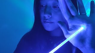 ASMR EXAMEN DE LA VISTA 👩🏽‍⚕️👁️ Visuales light trigger focus on me soft spoken RP Oculista [upl. by Etka619]