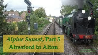 Alresford to Alton – Hastings DEMU cab ride – 30 September 2017 – audio from back cab [upl. by Odrarebe]