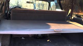 Full Size Ford Bronco Cargo Cover [upl. by Atnoek]