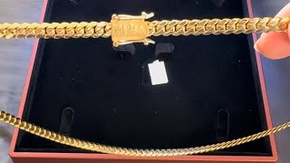 Daniel Jewelry in 6MM Miami Cuban link chain review [upl. by Starr]