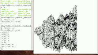 Montaña Fractal programada en Java en El Salvador [upl. by Aleen]